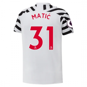 Jalkapallo pelipaidat Manchester United Nemanja Matic 31 Kolmas 2020 21 – Lyhythihainen