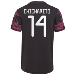Jalkapallo pelipaidat Meksiko Javier Hernandez 14 Koti 2021 – Lyhythihainen
