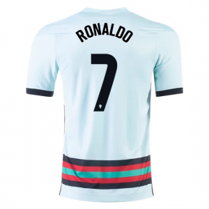 Jalkapallo pelipaidat Portugali Cristiano Ronaldo 7 Portugali Vieras UEFA Euro 2020 – Lyhythihainen