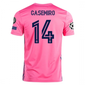 Jalkapallo pelipaidat Real Madrid Casemiro 14 Vieras 2020 21 – Lyhythihainen