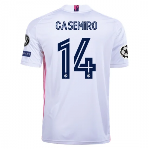 Jalkapallo pelipaidat Real Madrid Casemiro 14 Koti 2020 21 – Lyhythihainen