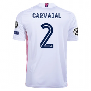 Jalkapallo pelipaidat Real Madrid Dani Carvajal 2 Koti 2020 21 – Lyhythihainen