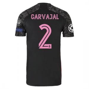 Jalkapallo pelipaidat Real Madrid Dani Carvajal 2 Kolmas 2020 21 – Lyhythihainen