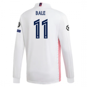 Jalkapallo pelipaidat Real Madrid Gareth Bale 11 Koti 2020 21 – Pitkähihainen