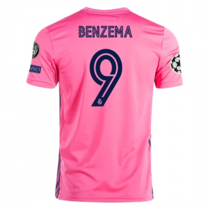 Jalkapallo pelipaidat Real Madrid Karim Benzema 9 Vieras 2020 21 – Lyhythihainen