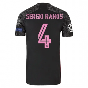 Jalkapallo pelipaidat Real Madrid Sergio Ramos 4 Kolmas 2020 21 – Lyhythihainen