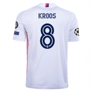 Jalkapallo pelipaidat Real Madrid Toni Kroos 8 Koti 2020 21 – Lyhythihainen
