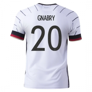 Jalkapallo pelipaidat Serge Gnabry 20 Saksa Koti UEFA Euro 2020 – Lyhythihainen