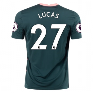 Jalkapallo pelipaidat Tottenham Hotspur Lucas Moura 27 Vieras 2020 21 – Lyhythihainen 1