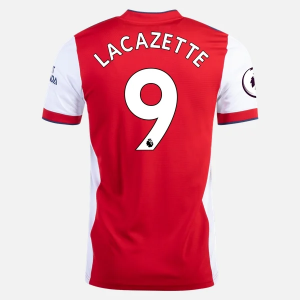 Jalkapallo Pelipaidat Arsenal Alexandre Lacazette 9  Koti 2021/22 – Lyhythihainen