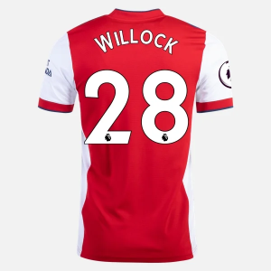 Jalkapallo Pelipaidat Arsenal Joe Willock 28 Koti 2021/22 – Lyhythihainen