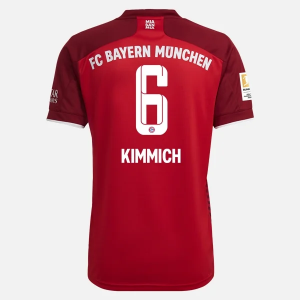 Jalkapallo Pelipaidat FC Bayern München Joshua Kimmich 6 Koti 2021/22 – Lyhythihainen