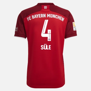 Jalkapallo Pelipaidat FC Bayern München Niklas Sule 4 Koti  2021/22 – Lyhythihainen