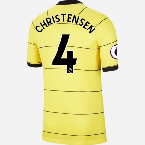 Jalkapallo Pelipaidat Chelsea Andreas Christensen 4 Vieras  2021/22 – Lyhythihainen