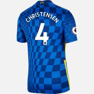 Jalkapallo Pelipaidat Chelsea Andreas Christensen 4 Koti  2021/22 – Lyhythihainen