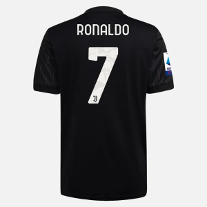 Jalkapallo Pelipaidat/Peliasut Juventus Cristiano Ronaldo 7 Vieras  2021 2022 – Lyhythihainen