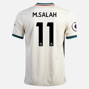 Jalkapallo Pelipaidat/Peliasut Liverpool Mohamed Salah 11 Vieras  2021 2022 – Lyhythihainen