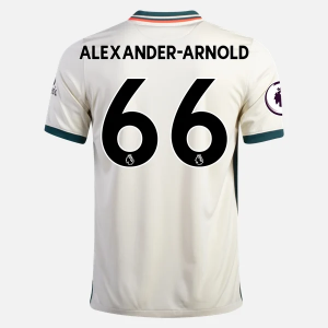 Jalkapallo Pelipaidat Liverpool Trent Alexander Arnold 66 Vieras  2021/22 – Lyhythihainen