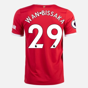 Jalkapallo Pelipaidat Manchester United Aaron Wan Bissaka 29 Koti 2021/22 – Lyhythihainen