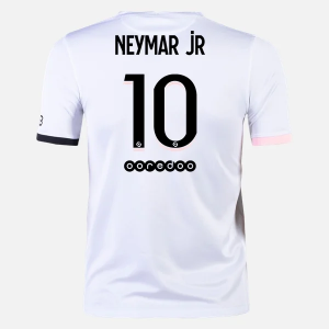 Jalkapallo Pelipaidat/Peliasut Paris Saint Germain PSG Neymar 10 Vieras  2021 2022 – Lyhythihainen