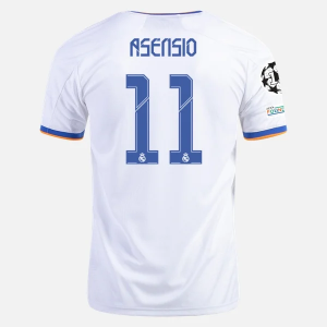 Jalkapallo Pelipaidat Real Madrid Marco Asensio 11 Koti  2021/22 – Lyhythihainen