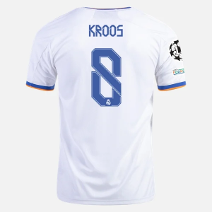 Jalkapallo Pelipaidat Real Madrid Toni Kroos 8 Koti  2021/22 – Lyhythihainen