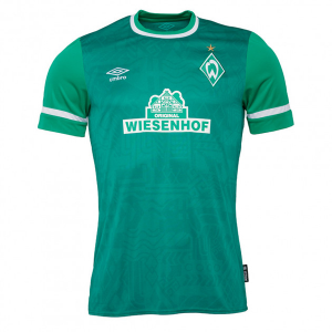 Jalkapallo Pelipaidat Werder Bremen Koti 2021/22 – Lyhythihainen