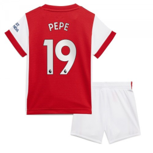 Jalkapallo Peliasut Arsenal Nicolas Pepe 19 Lasten Koti 2021 2022 – Lyhythihainen