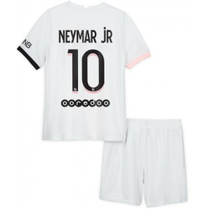 Jalkapallo Peliasut Paris Saint-Germain Neymar Jr 10 Lasten Vieras 2021 2022 – Lyhythihainen