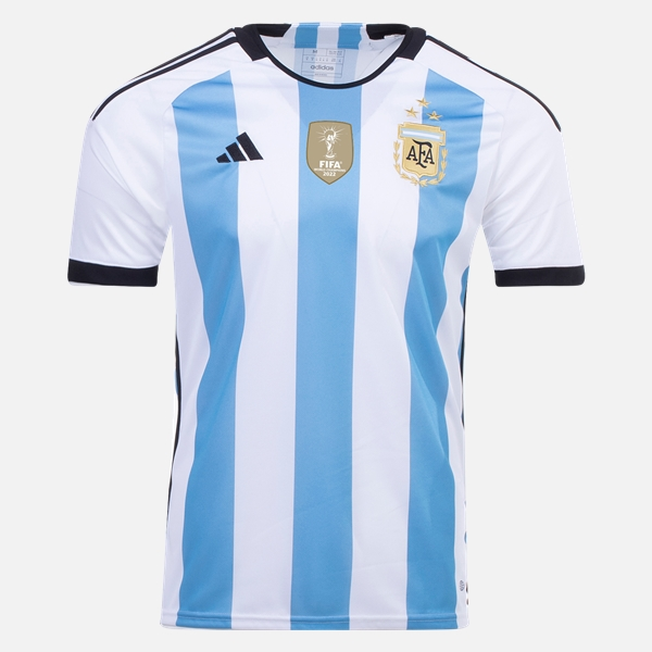 Jalkapallo Pelipaidat Argentiina Koti 2022-2023 (Kolme tähteä)
